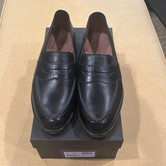 Allen Edmonds Classic Black Leather Slip-Ons